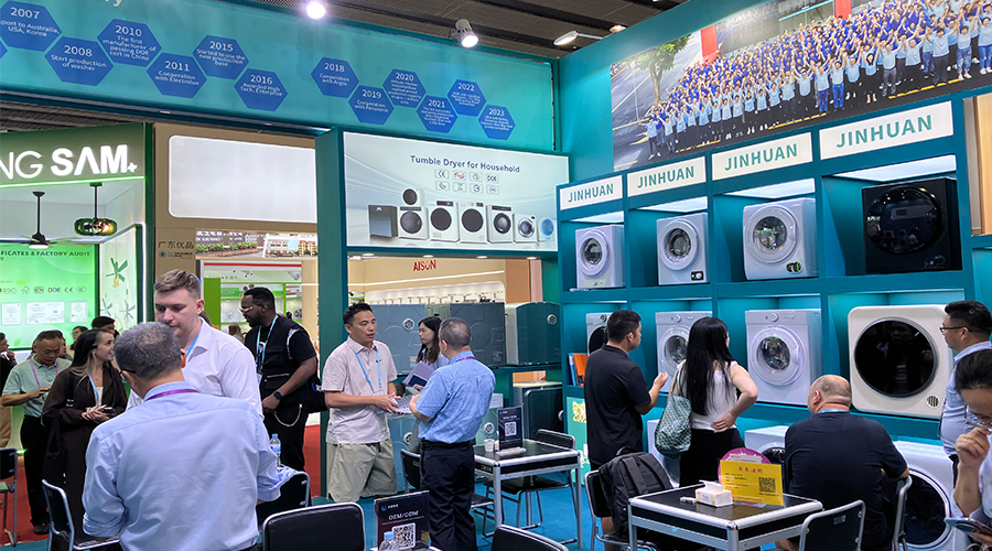 廣交會(huì)新老朋友齊聚，金環(huán)電器展位人氣旺