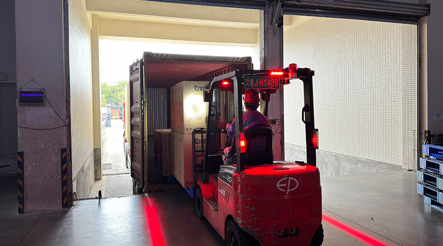 衣物烘干機(jī)出貨英國，開啟合作新篇