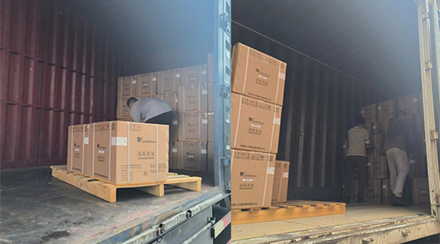 拼速度、高效率地完成國內(nèi)某知名品牌迷你洗衣機發(fā)貨