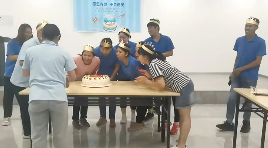 金環(huán)電器6月份員工生日會(huì)  美好如約而至！