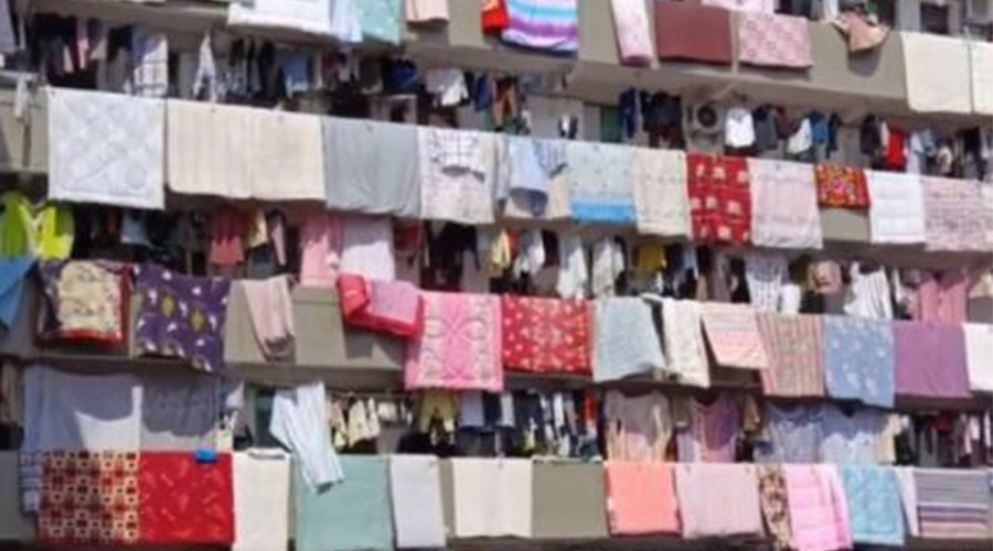 學(xué)?，F(xiàn)曬被大場面！滾筒衣服烘干機(jī)即烘即干大件棉被 便捷好用