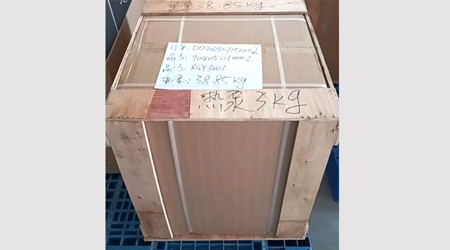 吸引客戶關(guān)注！金環(huán)電器熱泵滾筒干衣機(jī)小樣出貨國外