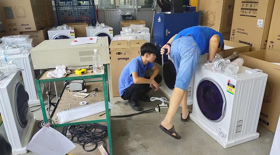 驗(yàn)貨省心省力！澳洲omega客戶稱贊衣物烘干機(jī)代工質(zhì)量高
