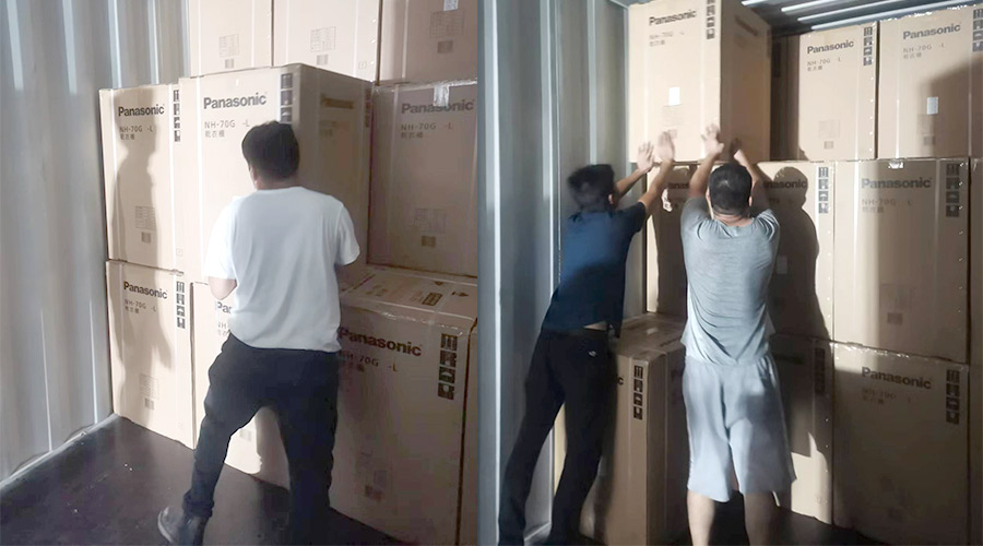 出貨速度！金環(huán)電器順利完成松下客戶的衣物烘干機出貨