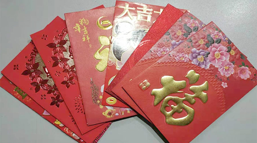 開工好彩頭！金環(huán)電器銷售部為員工派發(fā)開工紅包！