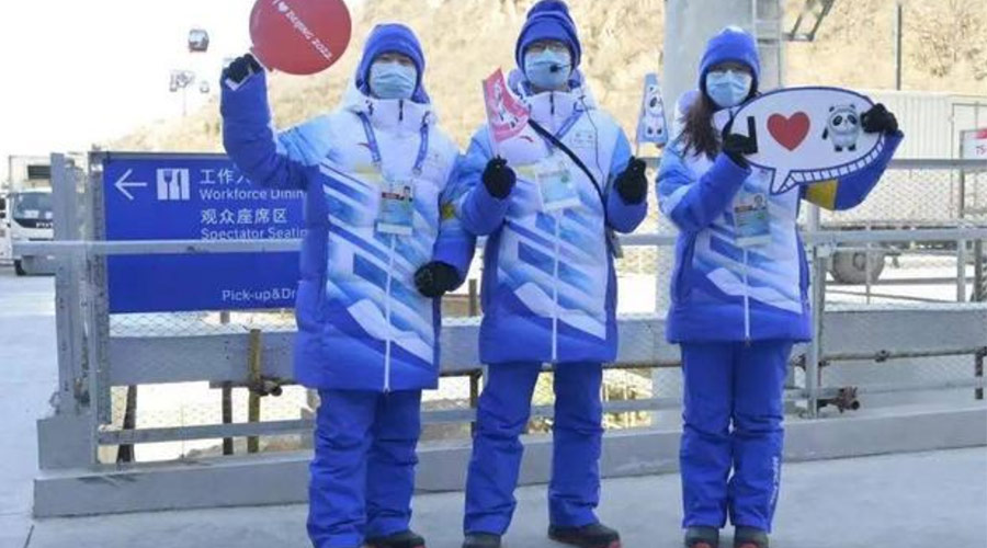 擔當與向善！金環(huán)電器致敬每一位冬奧志愿者！