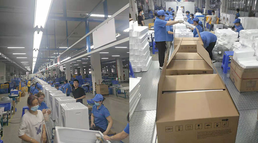 效率保證！金環(huán)電器高效完成英國Argos客戶衣物烘干機(jī)生產(chǎn)