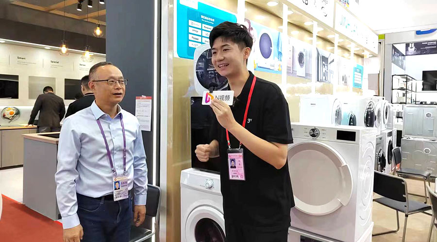 廣交會(huì)熱點(diǎn)！央視、新華網(wǎng)等媒體聚焦金環(huán)電器滾筒干衣機(jī)