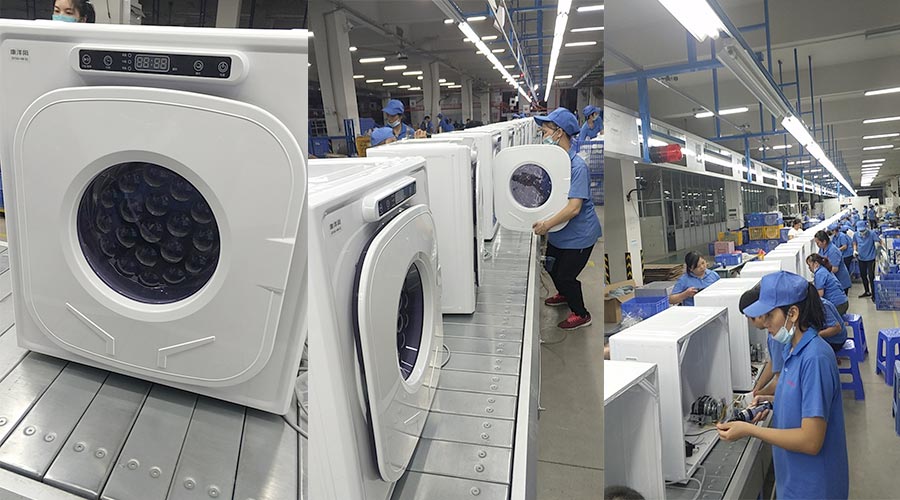 質量與速度并存！某電商平臺客戶稱贊金環(huán)電器代工衣物烘干機實力